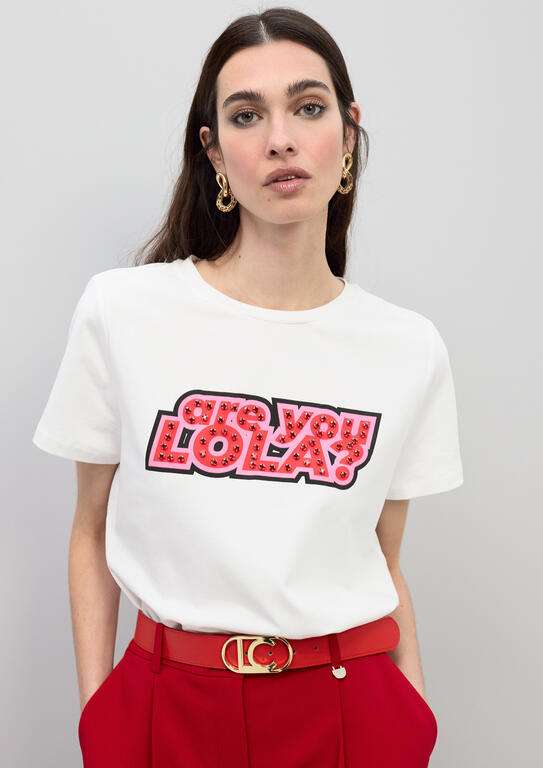 CAMISETA ARE YOU LOLA PIEDRAS