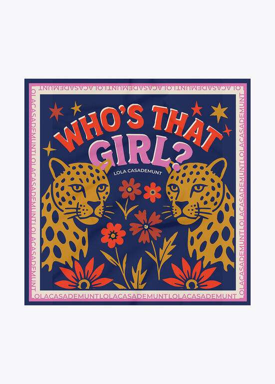 PAÑUELO WHO'S THAT GIRL